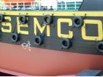 SEMCO was sprayed on using the vinyl carrier film as a stencil.